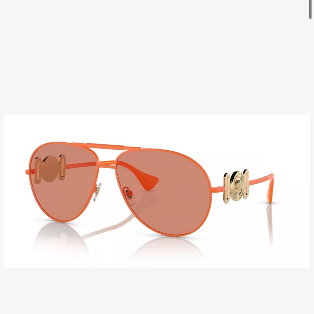 Orange Versace VE2249 glasses